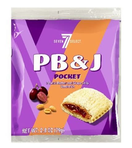 7-Select PB&J Pocket - Grape 2.8oz