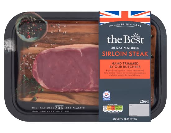 Morrisons The Best Sirloin Steak (227g)