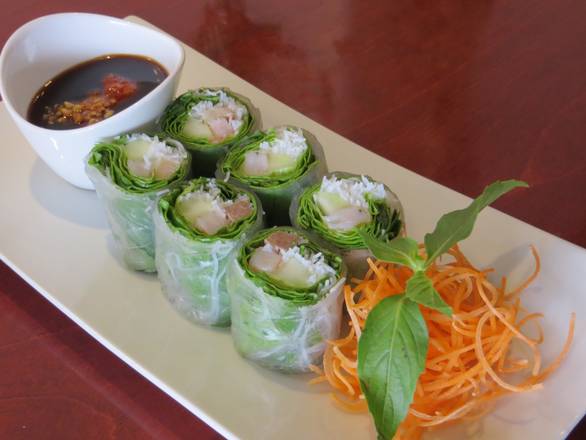 (L) Fresh Basil Rolls