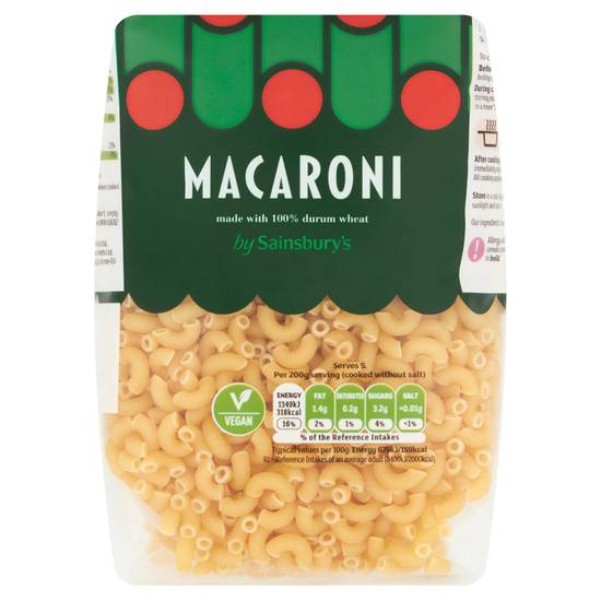 Sainsbury's Macaroni 500g