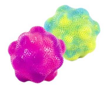 Keycraft Tutti Frutti High Bounce Boogie Ball For 3+ Years, Assorted (12 ct)