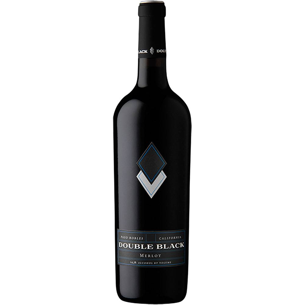 Double Black Merlot (750ml bottle)