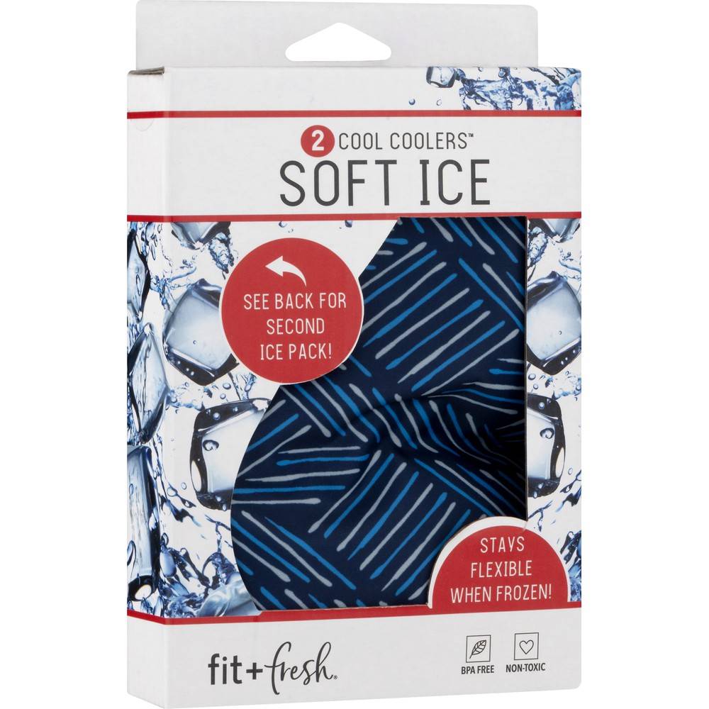 Fit & Fresh Cool Coolers Soft Ice Flexible Ice packs Boxes