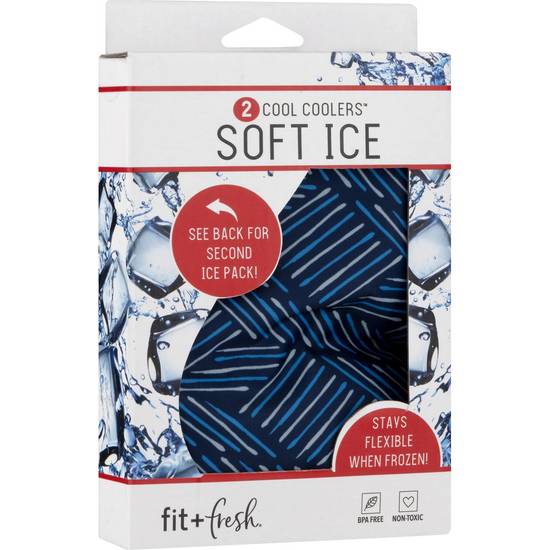 Fit & Fresh Cool Coolers Soft Ice Flexible Ice packs Boxes