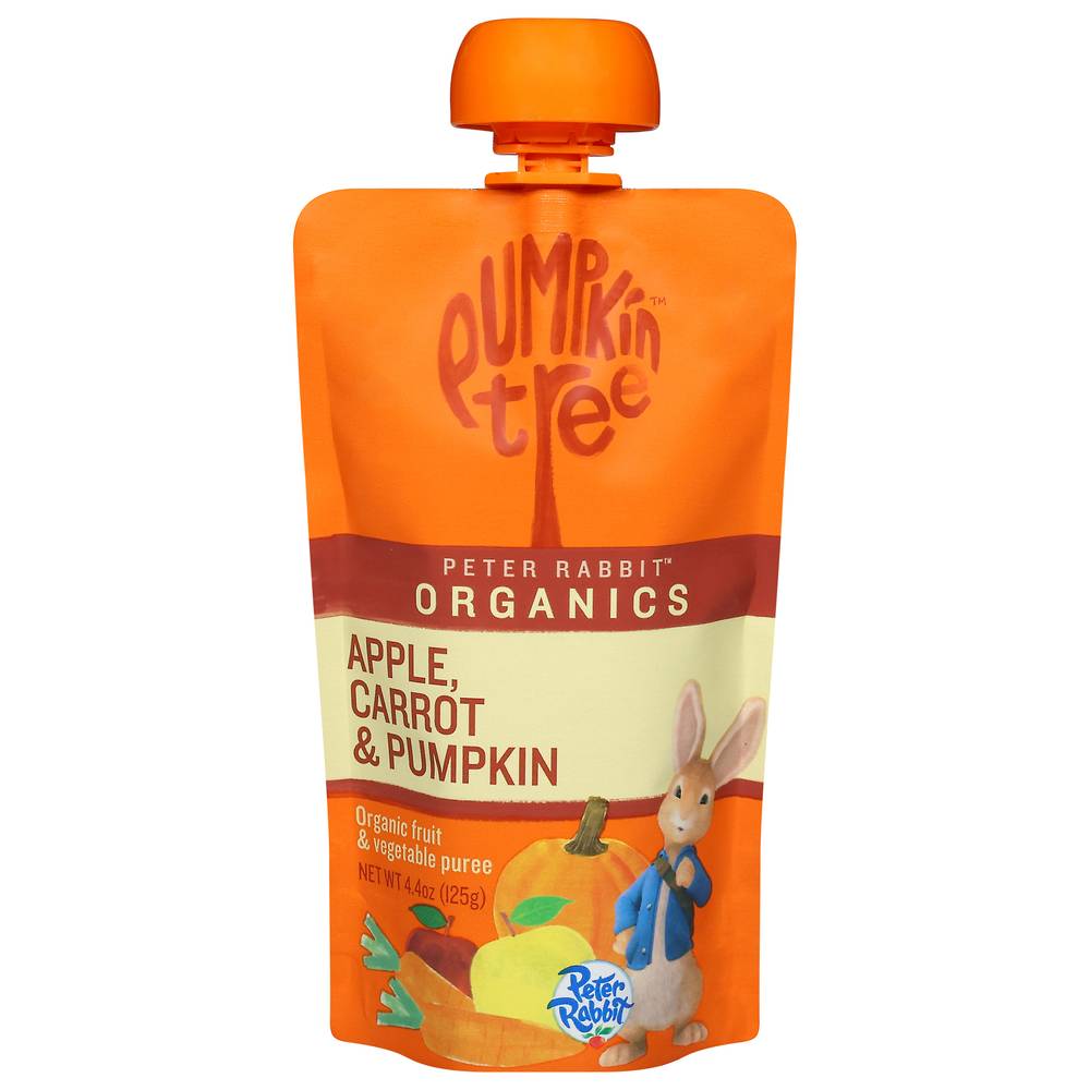 Pumpkin Tree Peter Rabbit Organics Apple Carrot & Pumpkin Fruit & Vegetable Puree (4.4 oz)