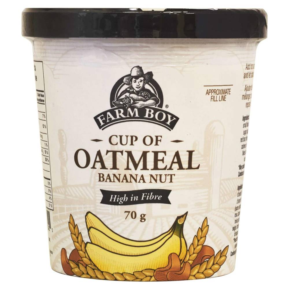 Farm Boy™ Banana Nut Instant Oatmeal (70 g)