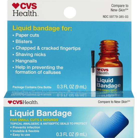 CVS Health Liquid Bandage, 0.3 FL OZ