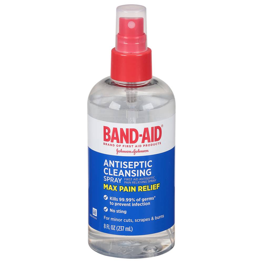 Band-Aid Max Pain Relieving Antiseptic Cleansing Spray (8 fl oz)