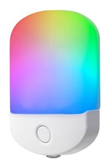 Energizer 0.5W Color Changing Led Light Sensing Night Light, Assorted