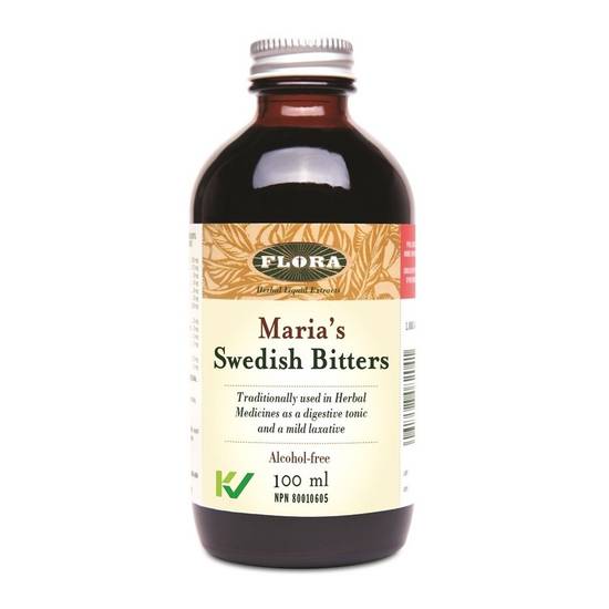 Flora Maria's Alcohol Free Swedish Bitters, Maria’s (100 ml)