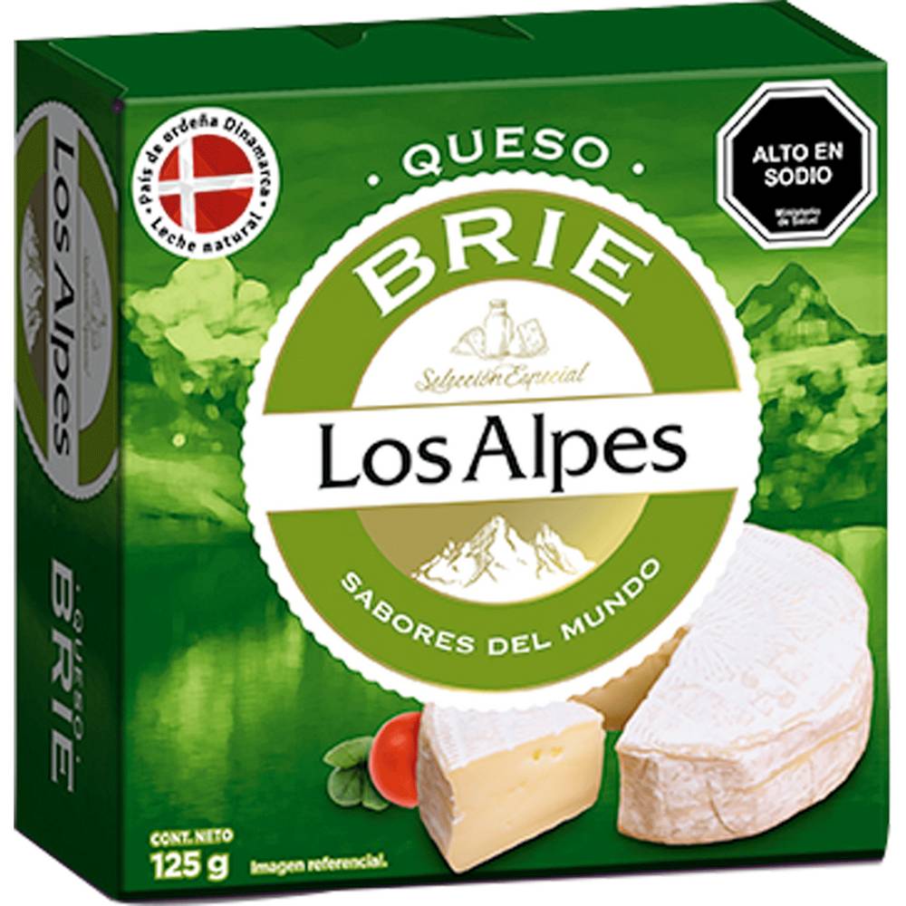 Los alpes queso brie (caja 125g)