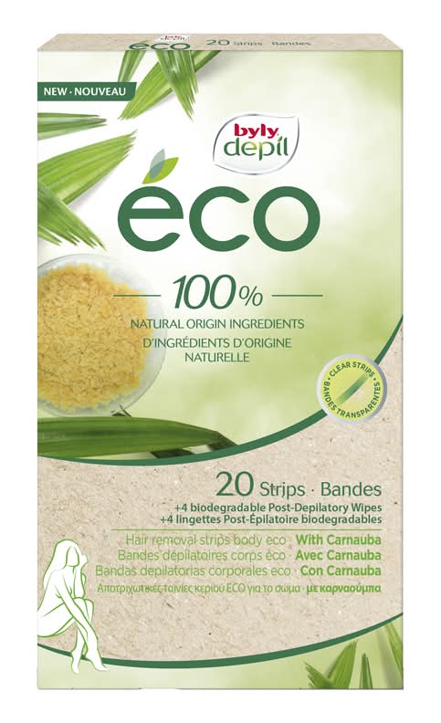 Byly Bande Épi.Corps Éco 20Un - Byly Eco Body Depil.St.20U