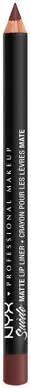 NYX Professional Makeup Professional Makeup Suede Matte Lip Liner, Cold Brew (0.03 oz)
