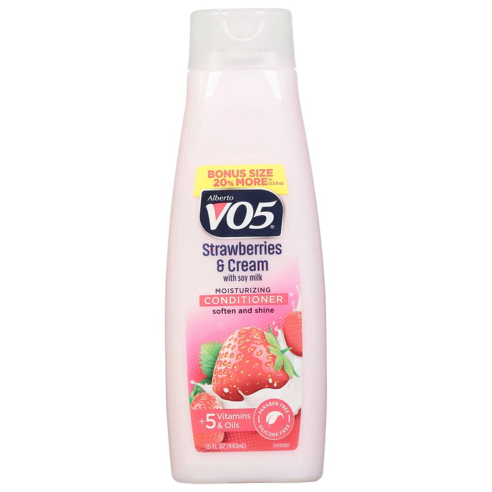 Alberto Vo5 Moisturizing Strawberries & Cream Conditioner Bonus