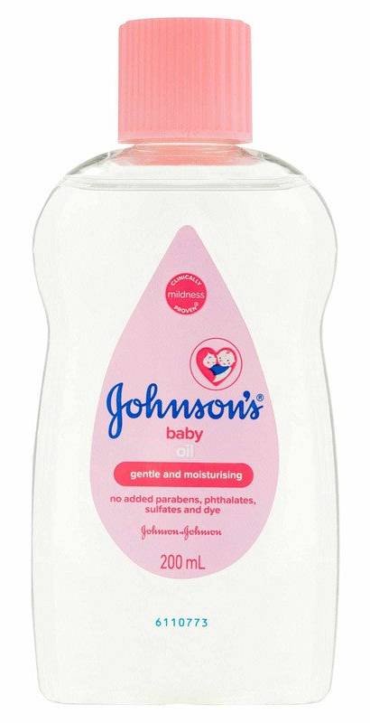 J&J Baby Oil 200ml