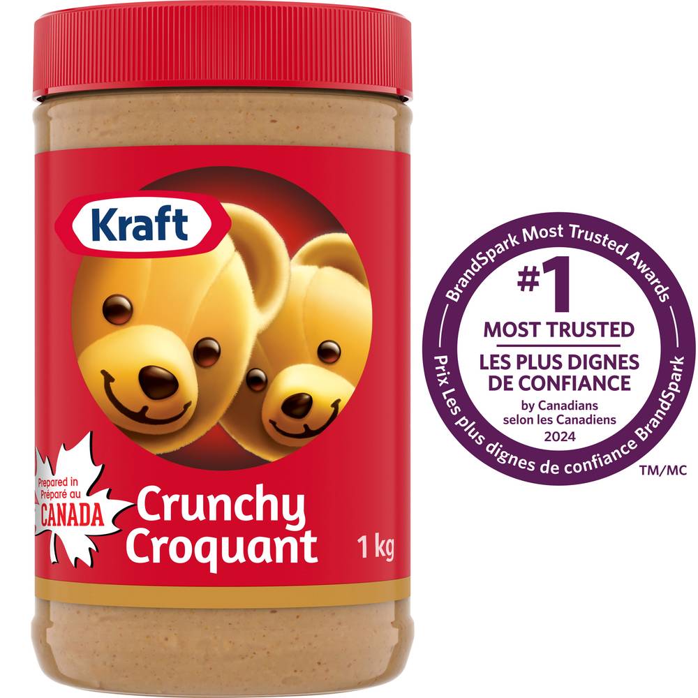 Kraft Crunchy Peanut Butter (1 kg)