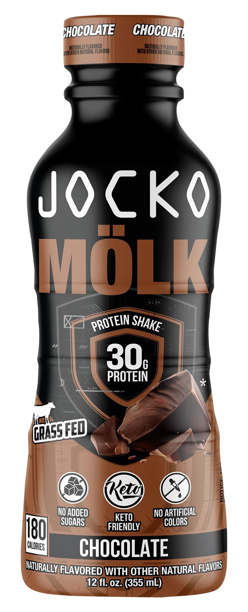 Jocko Protein Mölk Shake, Chocolate (12 fl oz)