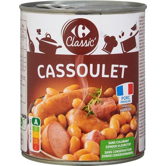 Carrefour Classic' - Plat cuisin�é cassoulet