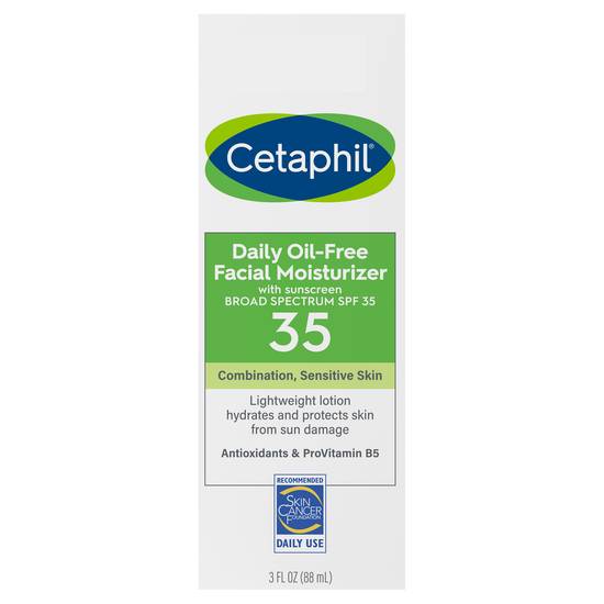 Cetaphil Daily Facial Moisturizer With Spf 35 Sunscreen
