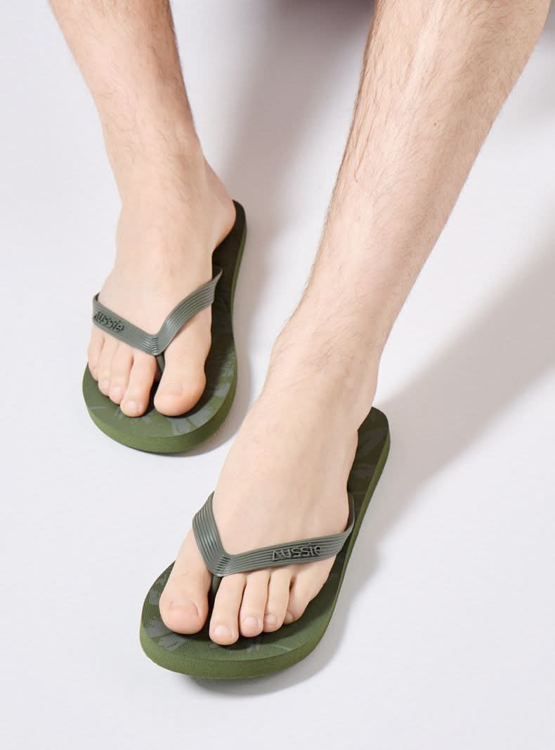 Aussie Hawaiana Print Hombre verde 41