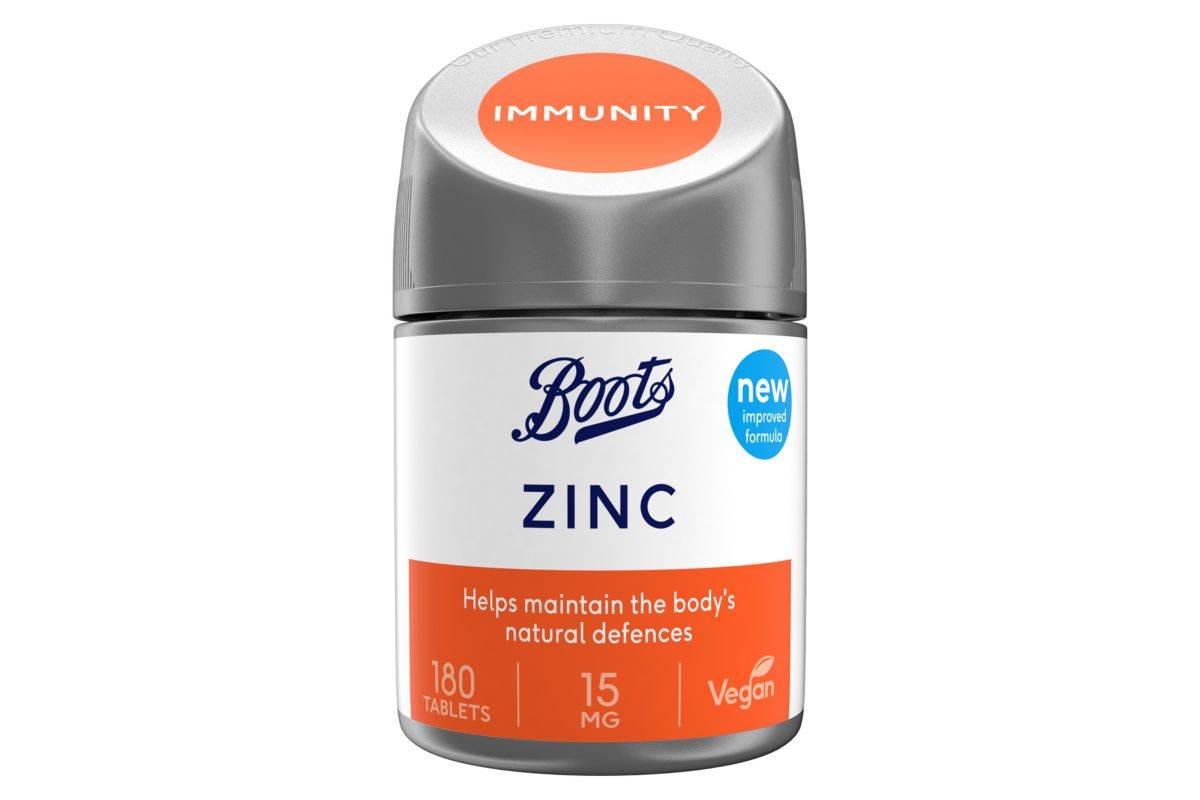 Boots Zinc 15mg 180 Tablets (6 month supply)