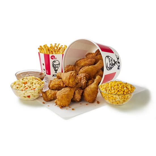 14 Piece Original Recipe Chicken Bucket and 4 Large Sides