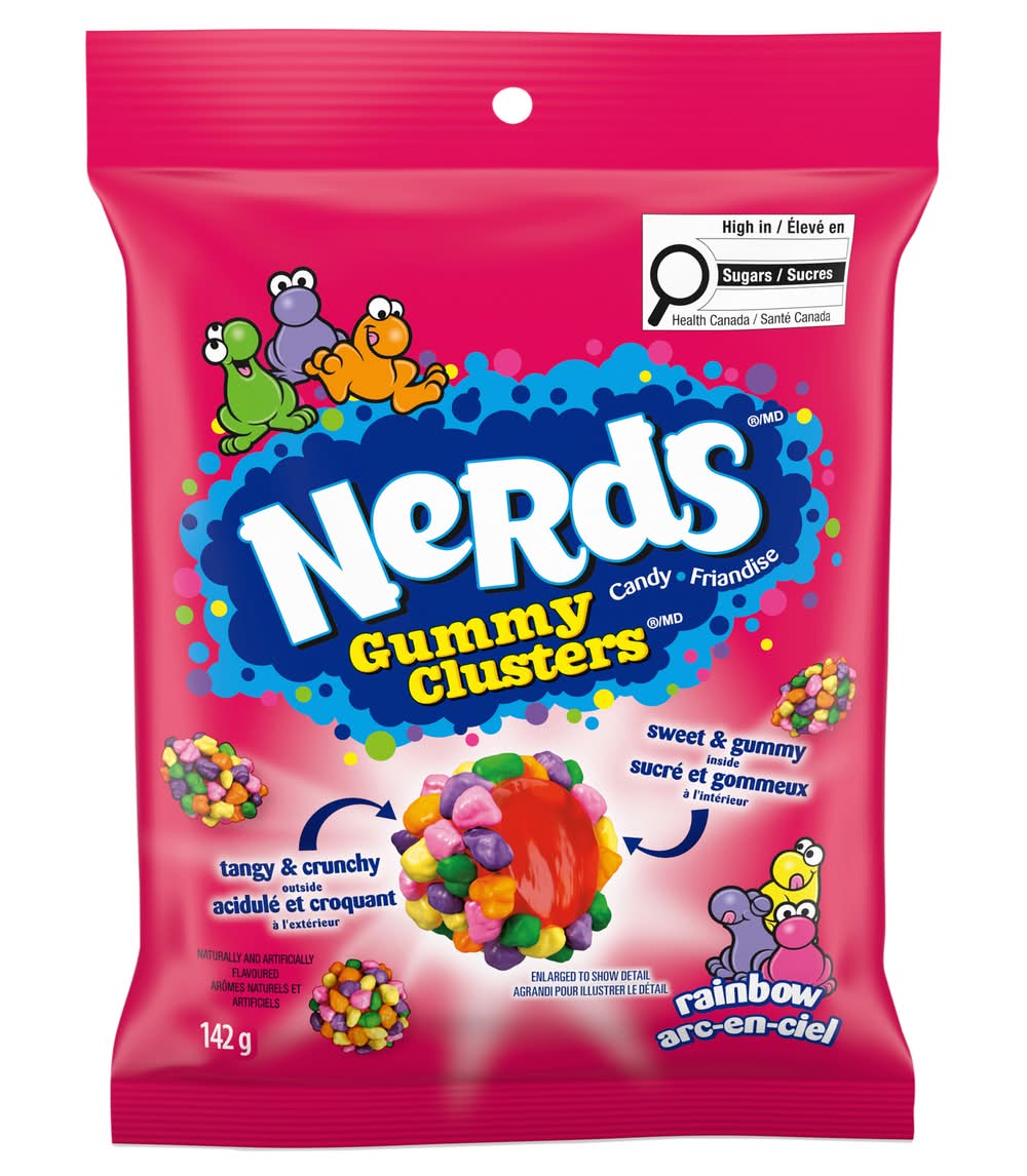 Nerds Rainbow Gummy Clusters (142 g)