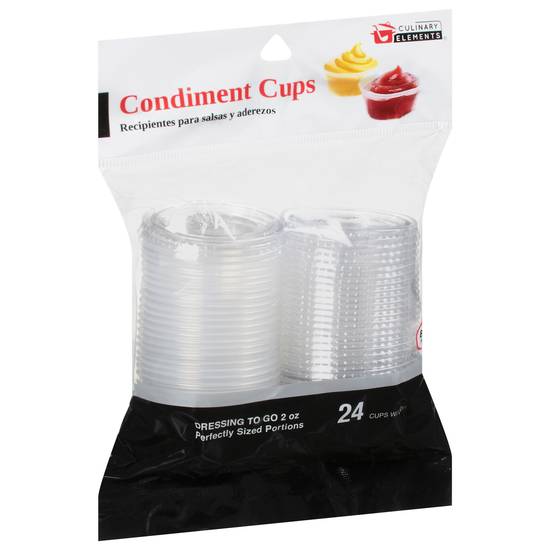 Culinary Elements Condiment Cups (24 ct)