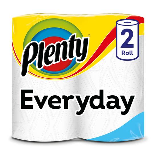 Plenty Everyday Kitchen Roll 2 Rolls