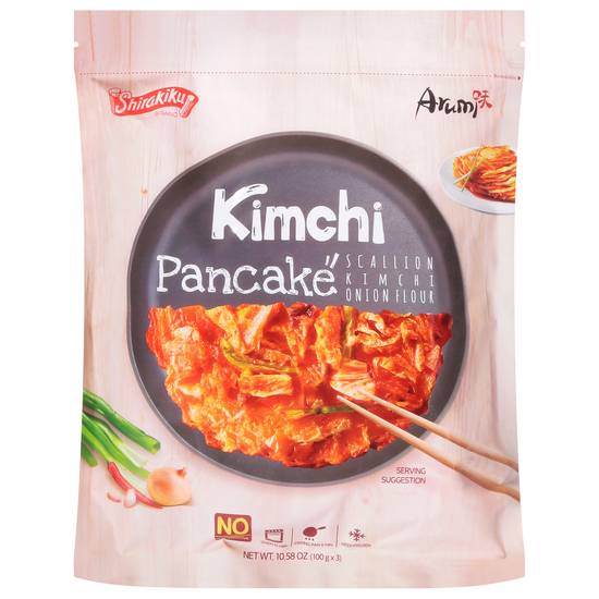 Shirakiku Kimchi Pancake Scallion Kimchi & Onion Flour (10.6 oz)