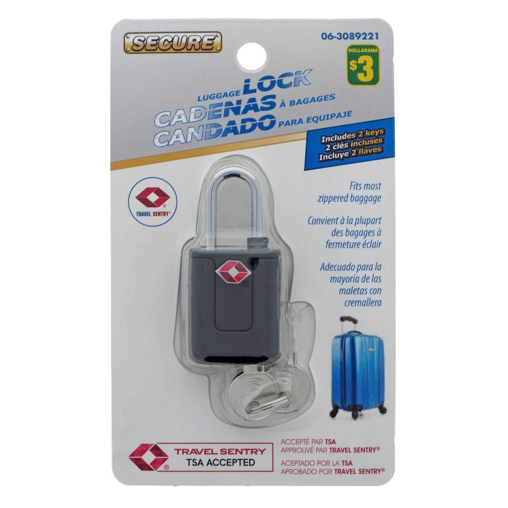 Small Luggage Lock With Key