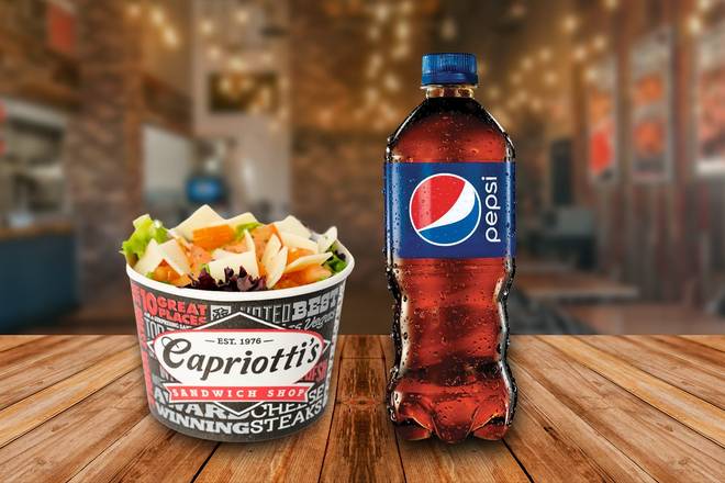 Combo Side Salad & Bottled Drink