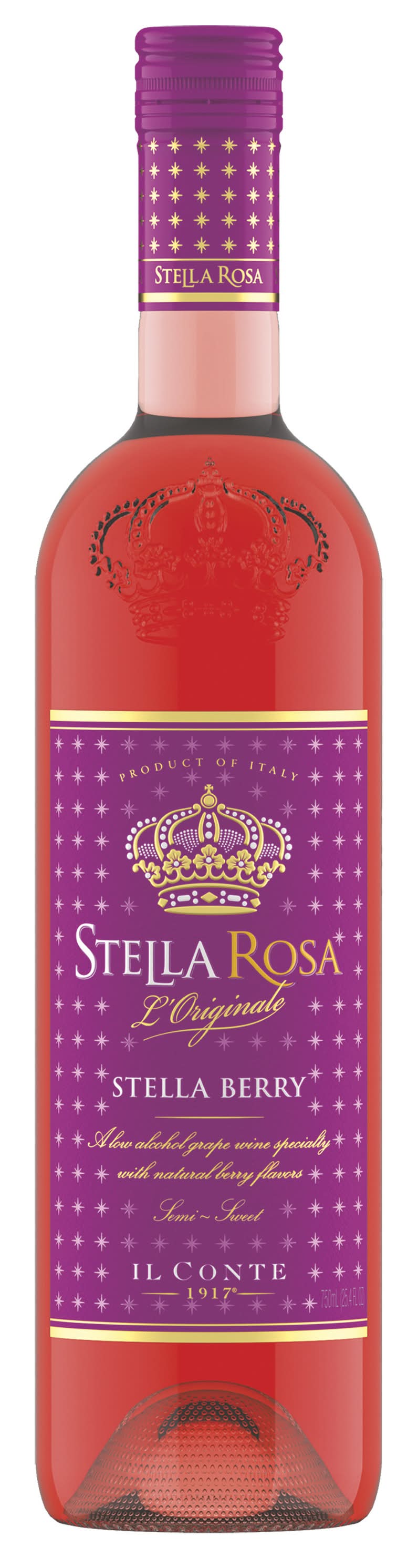 Stella Rosa Semi Sweet Rose Wine, Stella Berry (25.3 fl oz)
