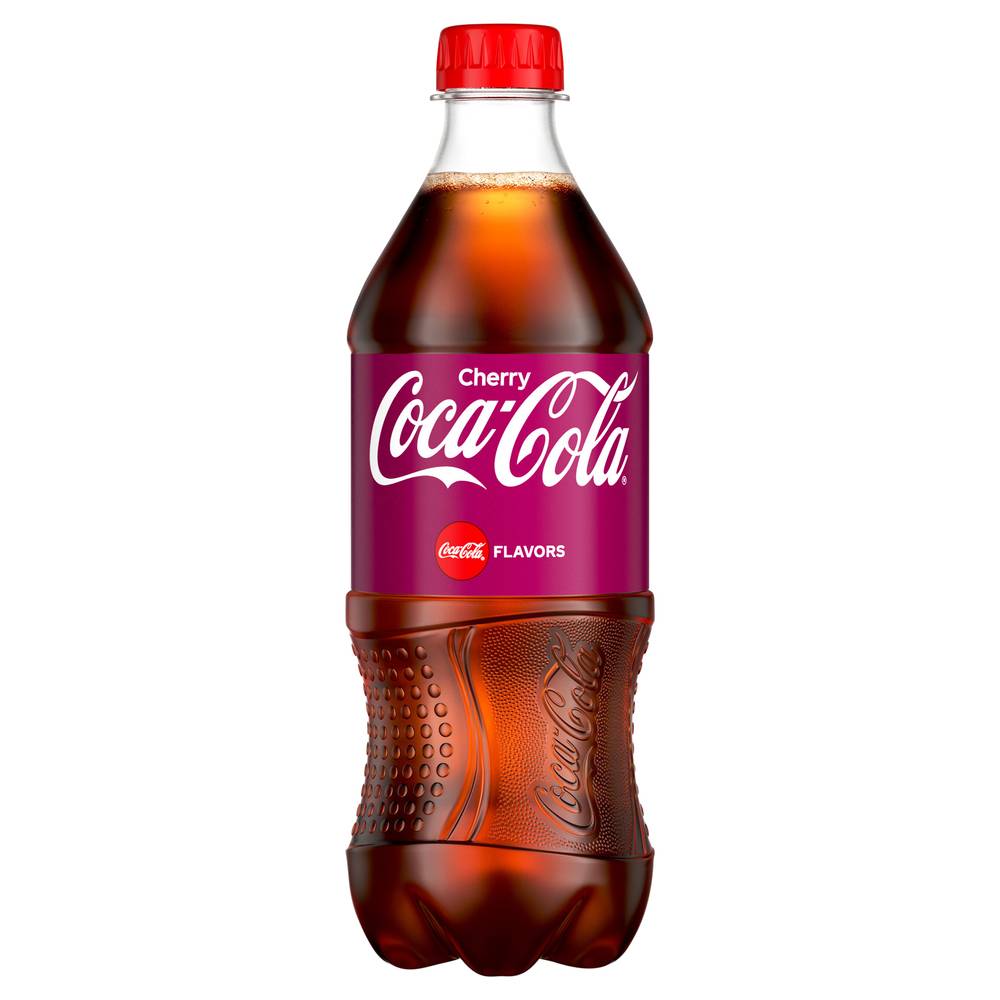 Coca-Cola Original Soda (20 fl oz) (cherry)