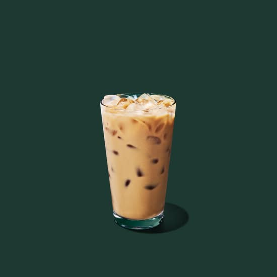 Iced Caramel Protein Latte