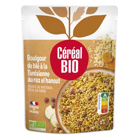 Céréal Bio - Boulghour de blé à la tunisienne au raz el hanout