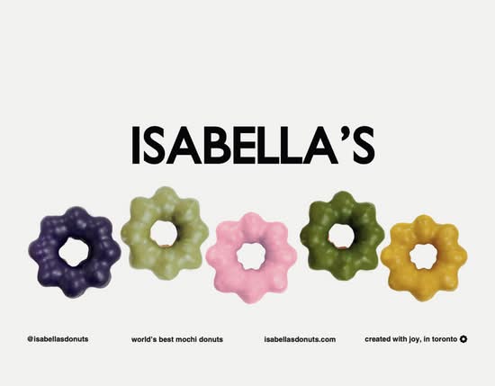 Isabella's Donuts (Yonge & Eg)