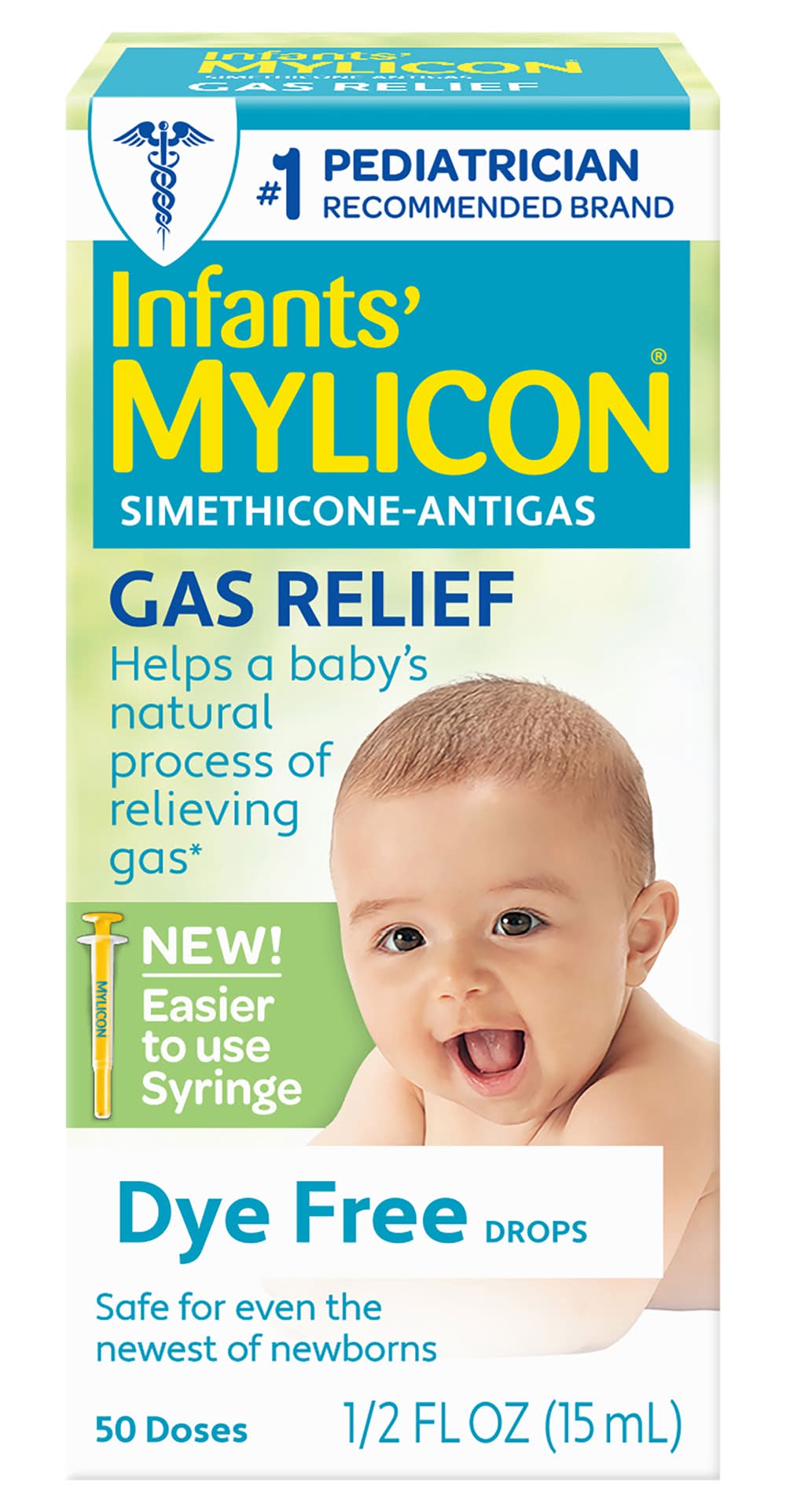 Infants' Mylicon Gas Relief Dye Free Drops (0.5 fl oz)