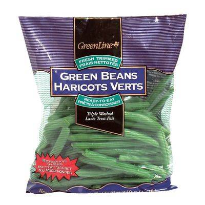 Greenline · Haricots verts (340 g) - Green beans (340 g)