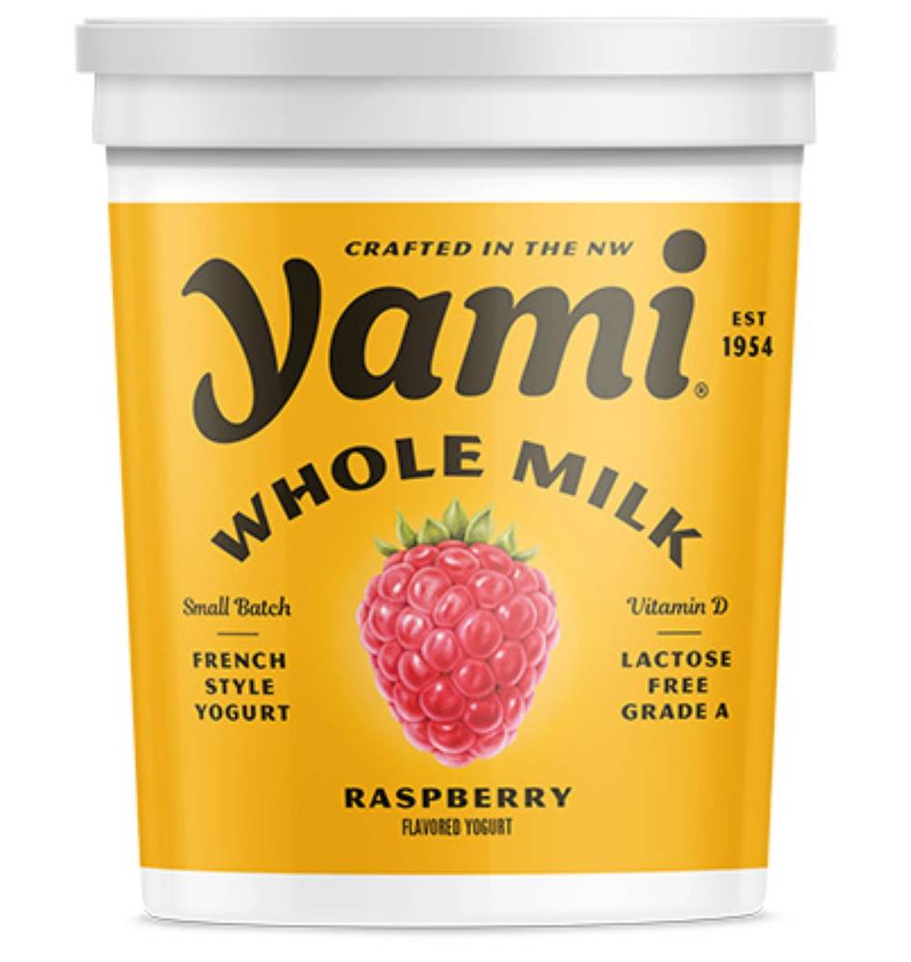 Yami Whole Milk Yogurt, Raspberry (32 oz)