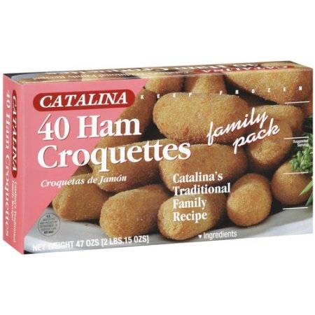 Frozen Catalina - Ham Croquettes - 40 ct