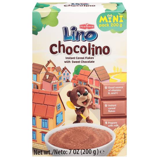 Podravka Lino Instant Cereal Flakes With Sweet Chocolate