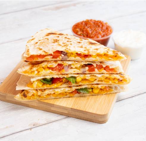 Quesadilla aux Haricots & Fromage