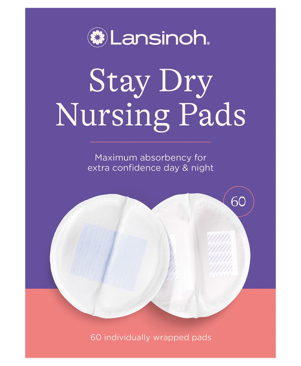 Lansinoh Stay Dry Nursing Pads (0.8 lbs)