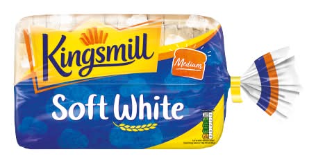 Kingsmill M, Soft White Bread (800g)