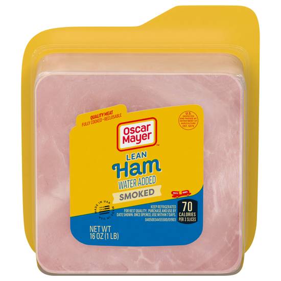 Oscar Mayer Water Added Lean Smoked Ham