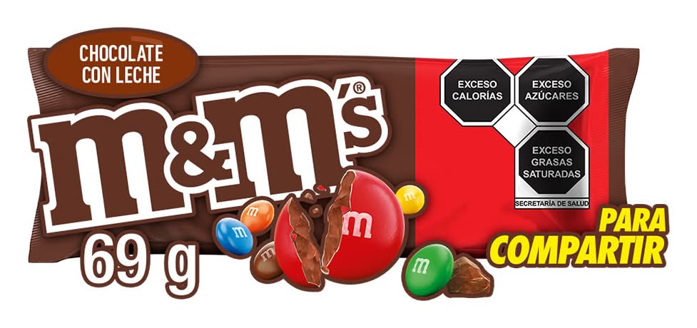 M&M's · Chocolate confitado (69 g)