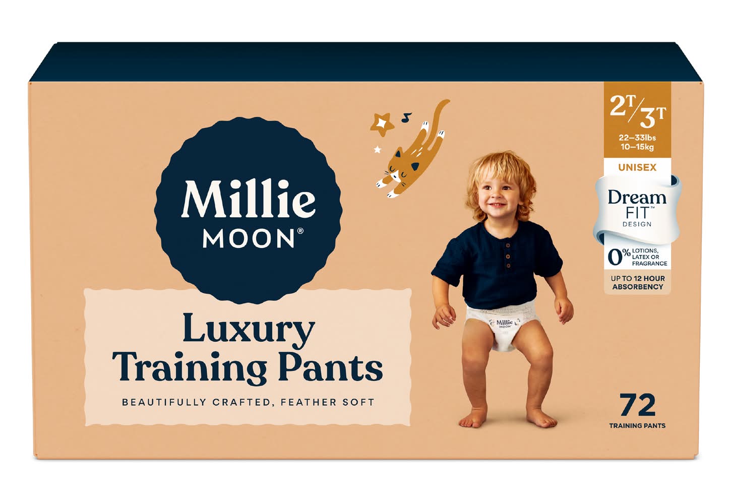 Millie Moon Training Pants, 2T-3T (72 ct)