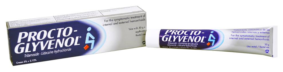 PROCTO-GLYVENOL CREMA 5/2% TUBO*30G