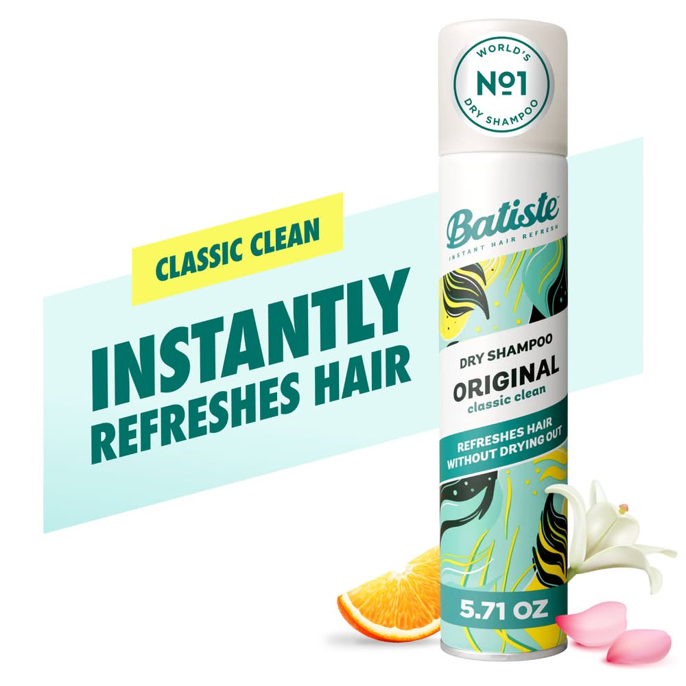 Batiste Classic Clean Dry Shampoo, Original (5.71 oz)